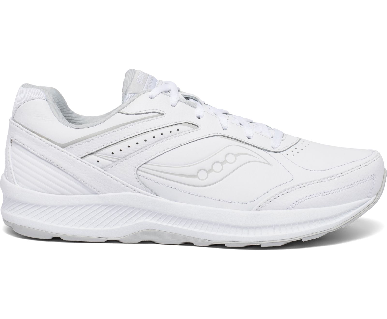 Saucony Echelon Walker 3 Extra Wide Men\'s Walking Shoes White | Canada 593XYUF